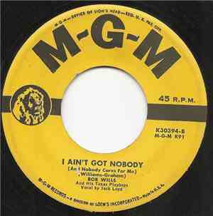 Bob Wills & His Texas Playboys - Spanish Fandango / I Ain't Got Nobody