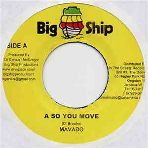 Mavado - A So You Move