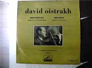 David Oistrach, Vladimir Yampolsky - BEETHOVEN SONATA Nº3 BRAHMS SONATA Nº3 ...