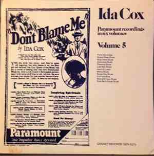 Ida Cox - Paramount Recordings In Six Volumes Volume 5