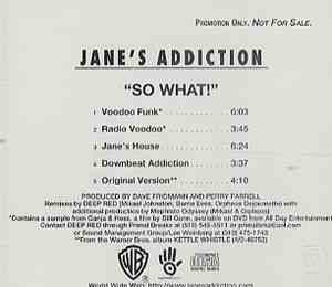 Jane's Addiction - So What!