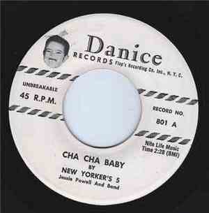 New Yorker's 5, Jessie Powell And Band - Cha Cha Baby / Gloria My Darling