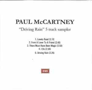 Paul McCartney - Driving Rain 5 Track Sampler