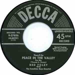 Red Foley With The Sunshine Boys Quartet - There'll Be Peace In The Valley ...