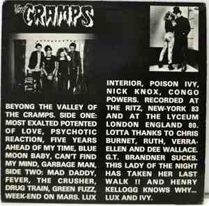 The Cramps - Beyond The Valley Of The Cramps