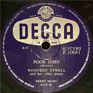 Winifred Atwell - Poor John