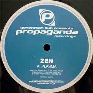 Zen / Rob Sparx - Plasma / Road Kill