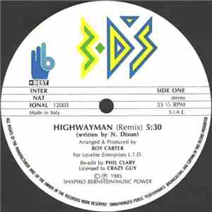 3-D's - Highwayman