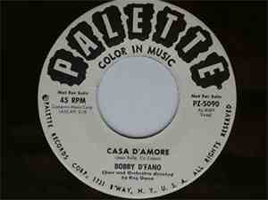Bobby D'Fano - Casa D'Amore / Velvet Night