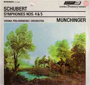 Schubert, Karl Münchinger, Vienna Philharmonic Orchestra - Symphony No. 4