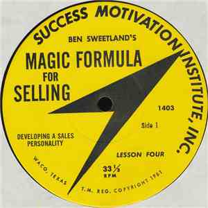 Ben Sweetland - Magic Formula For Selling