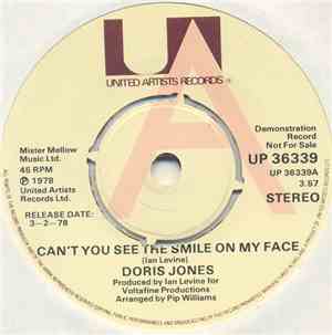 Doris Jones - Cant You See The Smile On My Face / Time On My Hands