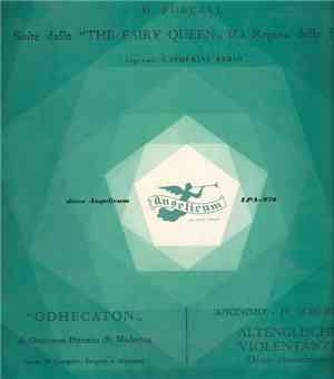 H. Purcell - Orchestra Dell'Angelicum Di Milano - Direttore Bruno Maderna - ...