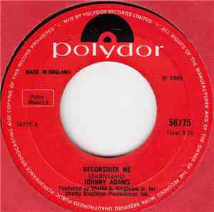 Johnny Adams - Reconsider Me