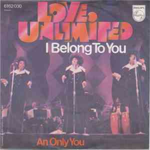 Love Unlimited - I Belong To You / An Only You