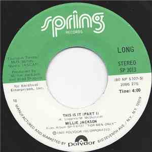 Millie Jackson - This Is It