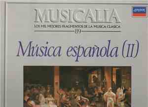 Various - Musicalia 89. Música Española (II)