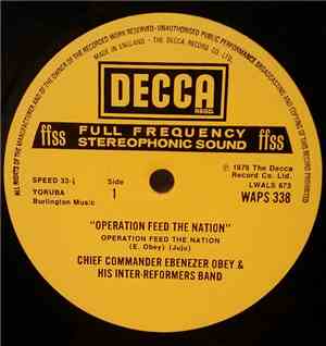 Chief Commander Ebenezer Obey & His Inter-Reformers Band - Operation Feed T ...