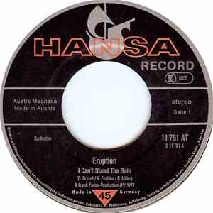 Eruption Featuring Precious Wilson - I Can't Stand The Rain