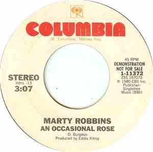 Marty Robbins - An Occasional Rose