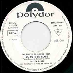 Orietta Berti / The Who - Io, Tu E Le Rose / Happy Jack