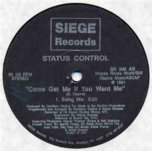 Status Control - Come Get Me If You Want Me / Interspect