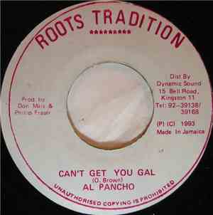 Al Pancho - Can't Get You Gal