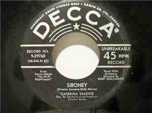 Caterina Valente - Siboney / Temptation
