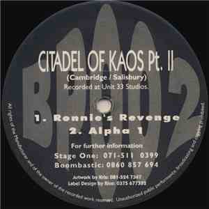Citadel Of Kaos - Pt. II