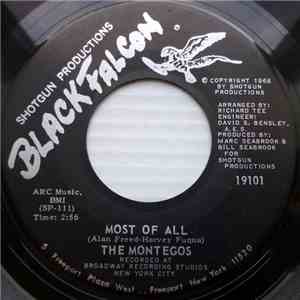 The Montegos - Most Of All / Theme Of A Broken Heart