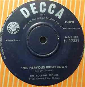 The Rolling Stones - 19th Nervous Breakdown / As Tears Go By