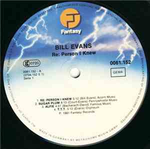 Bill Evans - Re: Person I Knew