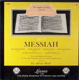 Handel - Jennifer Vyvyan, Norma Procter, George Maran, Owen Brannigan, Lond ...