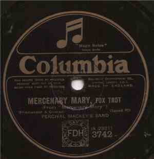 Percival Mackey's Band - Mercenary Mary / Honey, I'm In Love With You