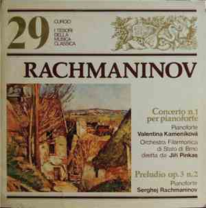 Rachmaninov - Concerto No.1 Per Pianoforte / Preludio Op. 3 No. 2