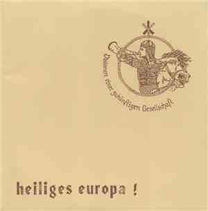 Ve Europa - Heiliges Europa! Visionen Einer Zukünftigen Gesellschaft