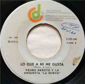 Pedro Arroyo Y La Orquesta La Nueva - Lo Que A Mi Me Gusta