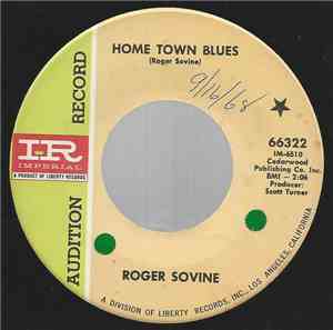 Roger Sovine - Home Town Blues / River Girl