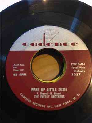 The Everly Brothers - Wake Up Little Susie / Maybe Tomorrow