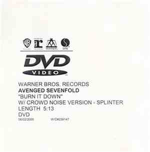 Avenged Sevenfold - Burn It Down