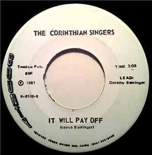 Corinthian Singers - I Am Leaning / It Will Pay Off