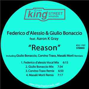 Federico D'Alessio & Giulio Bonaccio Feat. Aaron K. Gray -  Reason