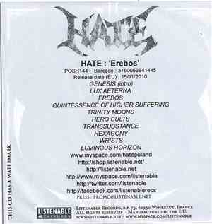 Hate  - Erebos