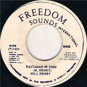 Milton Henry - Rastaman In Zion
