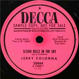 Jerry Colonna - Sleigh Bells In The Sky / Too Fat For The Chimney