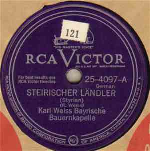 Karl Weiss Bayrische Bauernkapelle - Steirischer Ländler / Josephine Polka