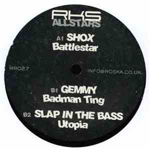Shox / Gemmy  / Slap In The Bass - RKS Allstars Vol. 4