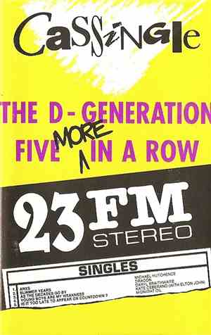 The D-Generation - Five More In A Row