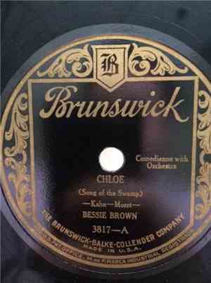 Bessie Brown - Chloe / Someone Else May Be There While I'm Gone