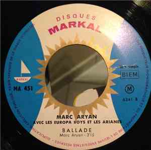Marc Aryan Avec Les Europa Boys Et Les Arianes - Doudou / Ballade